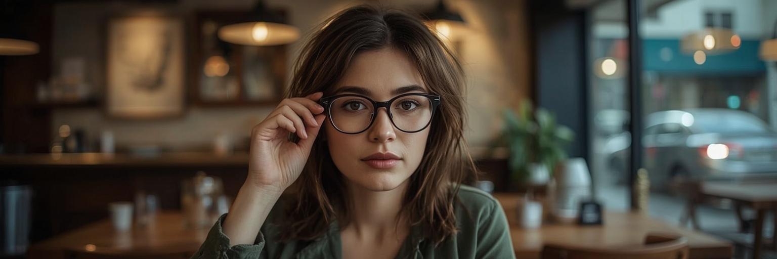 Illustration schématique des trois zones dans un verre progressif