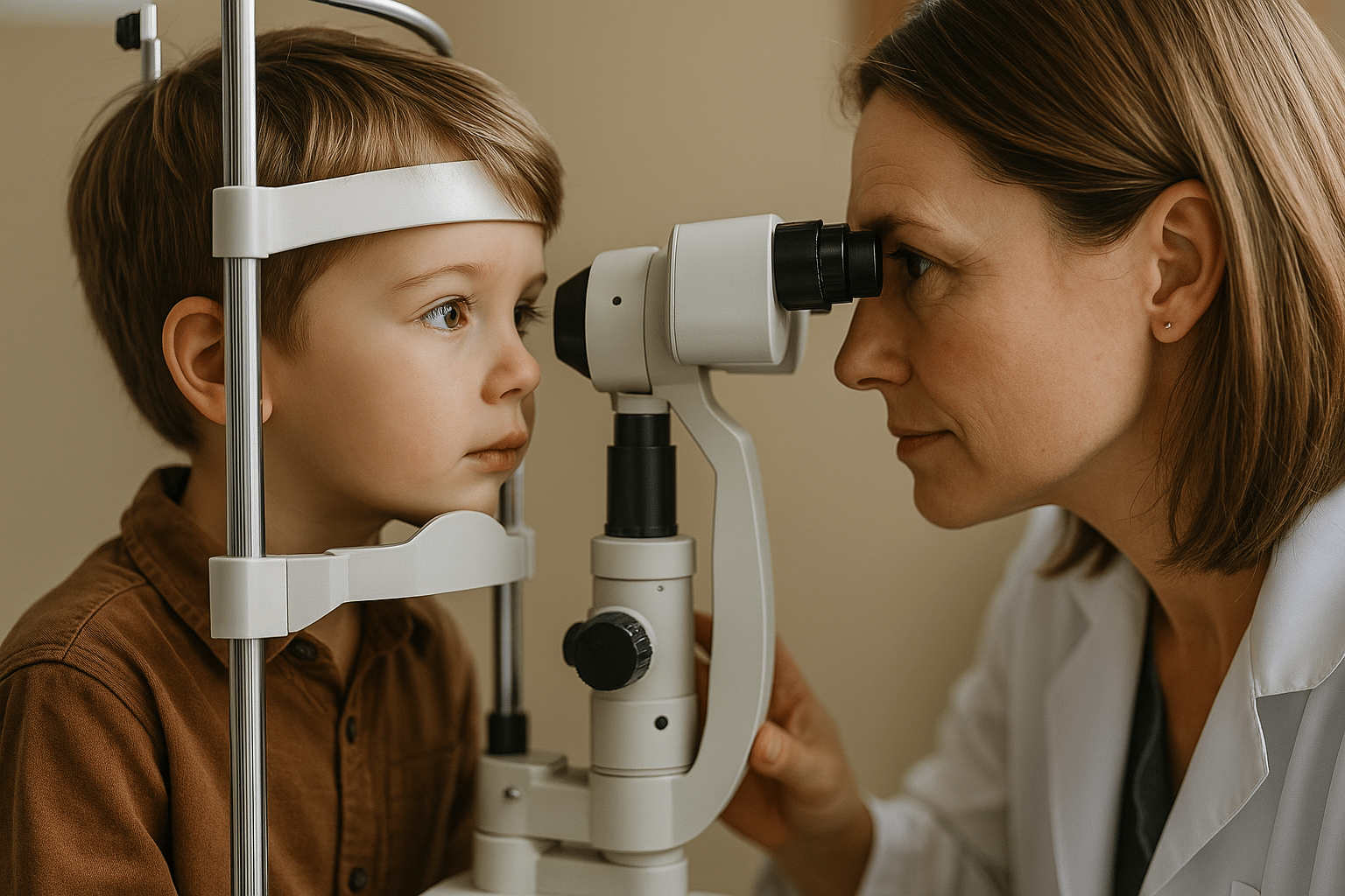 Examen de la vue chez l’enfant